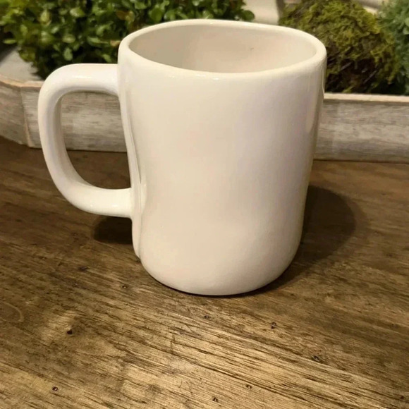 Sale NWT RAE DUNN I HEART DAD I LOVE DAD WHITE MUGCUP ARTISAN COLLECTION MAGENTA - Picture 4 of 7